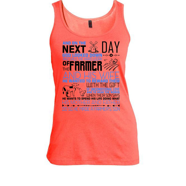 The Hard Work Of The Farmer T Shirt, I'm A Farmer's Son T Shirt, Awesome t-shirts