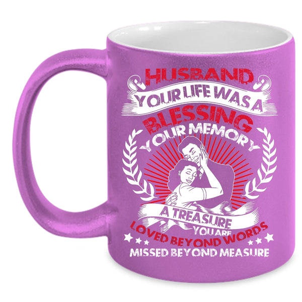 Husband Coffee Mug, You Are Loved Beyond Words Coffee Cup