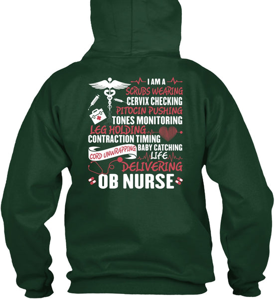 Life Delivering Ob Nurse T Shirt, Being A Nurse T Shirt
