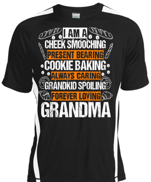 A black t-shirt with the shopify logo