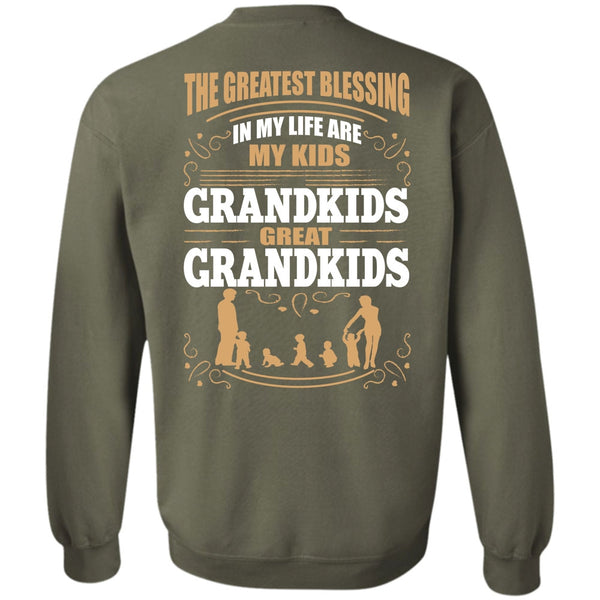 Being A Baby T Shirt, I Love Grandson Sweatshirt