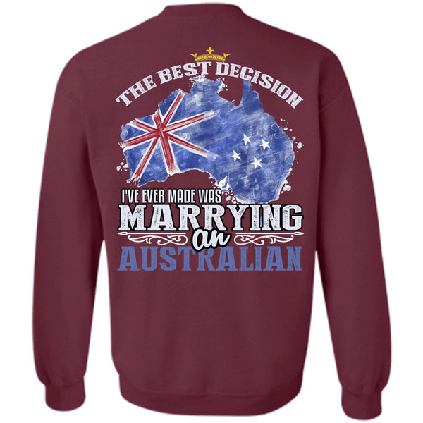 Being A Husband T Shirt, I Love Australian Sweatshirt