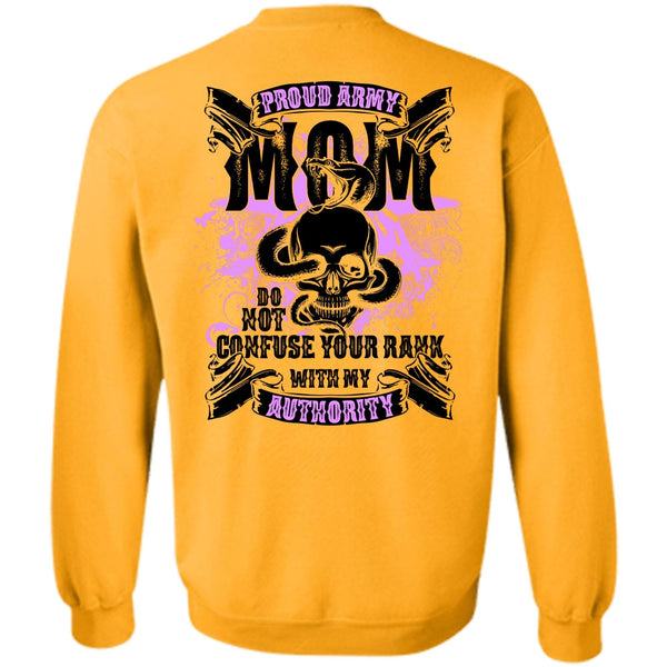 I Love Mother T Shirt, Proud Army Mom Sweatshirt