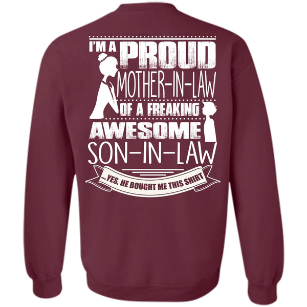 Son In Law T Shirt, I Love Mom Sweatshirt