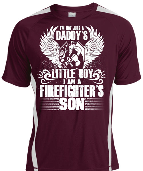 Daddy's Little Boy T Shirt, I Am A Firefighter's Son T Shirt, Cool Shirt