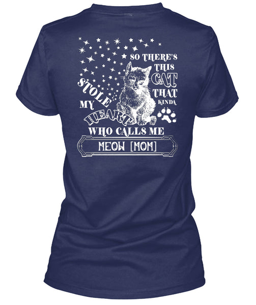 This Cat That Kinda Stole My Heart T Shirt, I Love Cats T Shirt