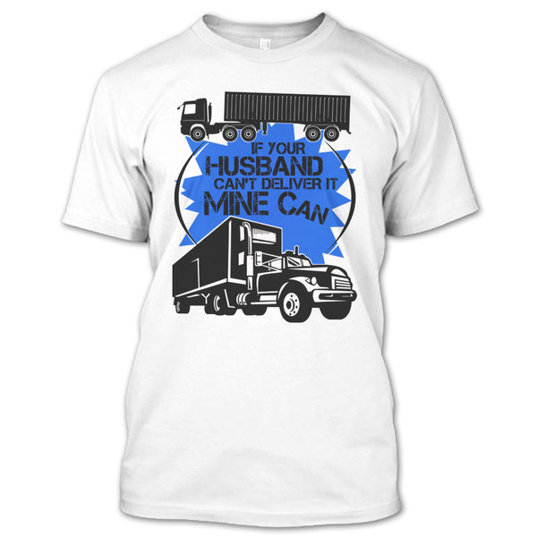 A black t-shirt with the shopify logo