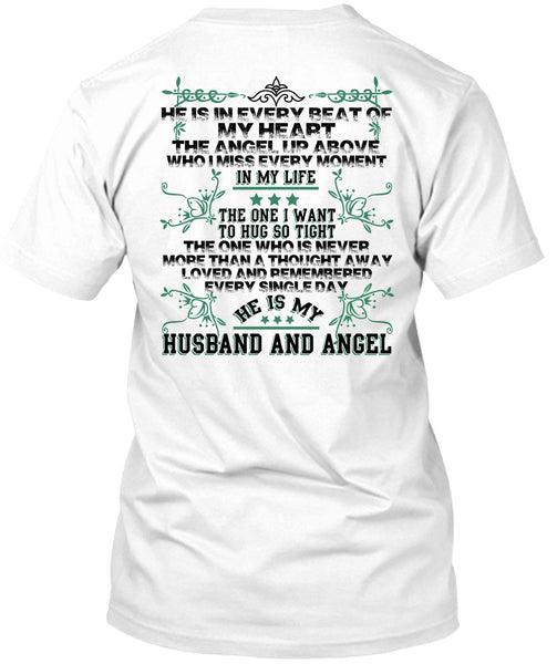 A black t-shirt with the shopify logo