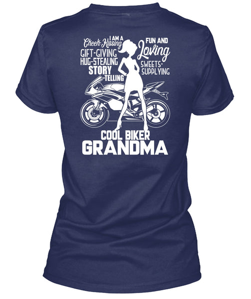 Cool Biker Grandma T Shirt, Being A Biker T Shirt