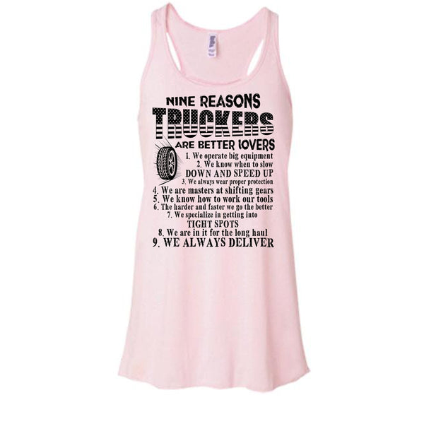 Nine Reasons Truckers T Shirt, Tow Truck Driver T Shirt, Awesome t-shirts