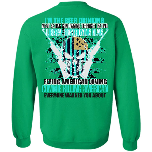 I Love Veteran T Shirt, Flying American Loving Sweatshirt