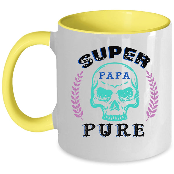 Best Gift For My Dad Coffee Mug, Papa Accent Mug