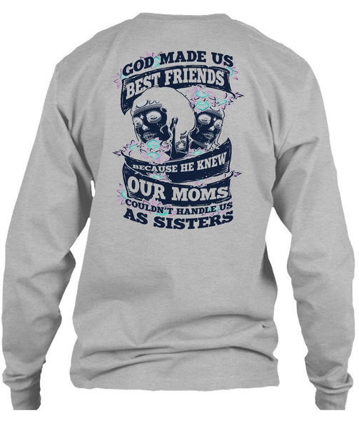 God Made Us Best Friends T Shirt, I Love Sister T Shirt