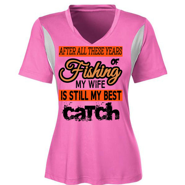 Fishing My Wife Is Still My Best Catch T Shirt, Being A Fisherman T Shirt, Awesome T-Shirts