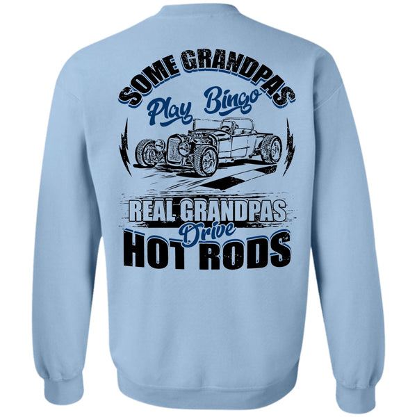 I Love Trucker T Shirt, Real Grandpas Drive Hot Rod Sweatshirt