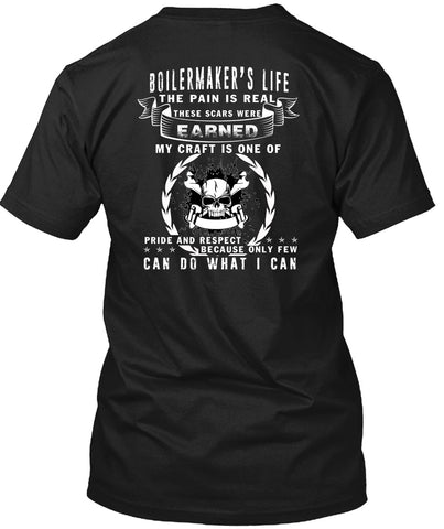 A black t-shirt with the shopify logo
