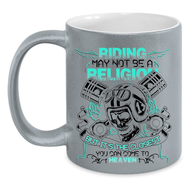 Awesome Gift For Bikers Coffee Mug, Riding Accent Mug