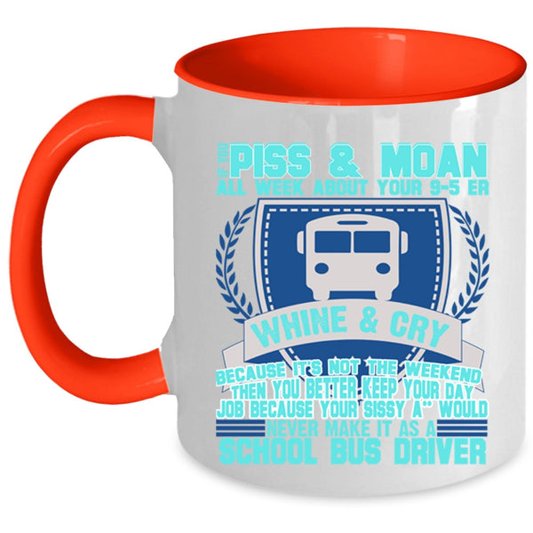 Best Gift For Bus Driver Coffee Mug, School Bus Driver Accent Mug
