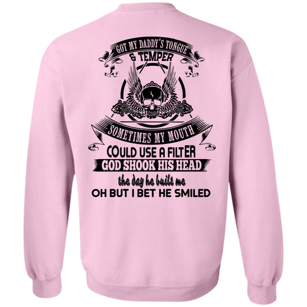 Being A Gunner T Shirt, God Shook His Head The Day He Built Me Sweatshirt