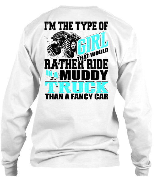 Ride In A Muddy Truck T Shirt, I Love Jeep T Shirt