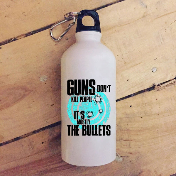Cool Gunaholic 20 oz Stainless Steel Bottle,Funny Gift For Gun Owner Outdoor Sports Water Bottle