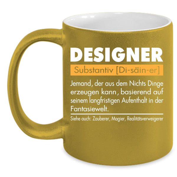 Designer Coffee Mug, Cool Gift For Designer Coffee Cup