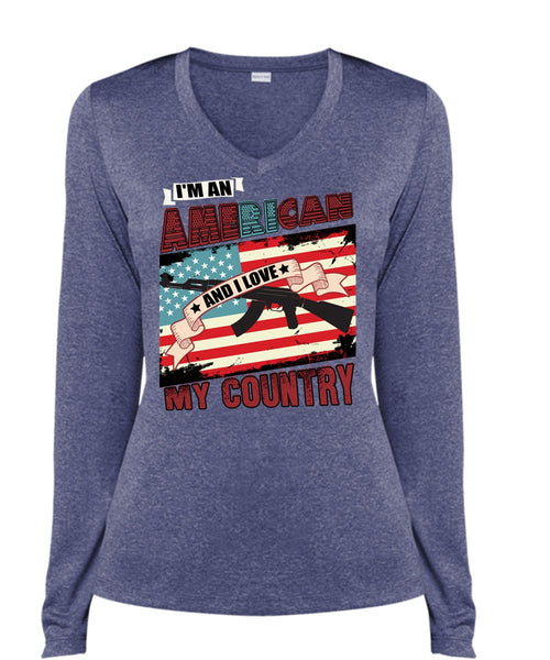 I'm An American T Shirt, I Love My Country T Shirt
