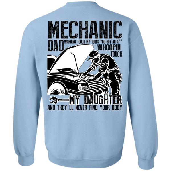 I Love Mechanic T Shirt, Mechanic Dad Sweatshirt