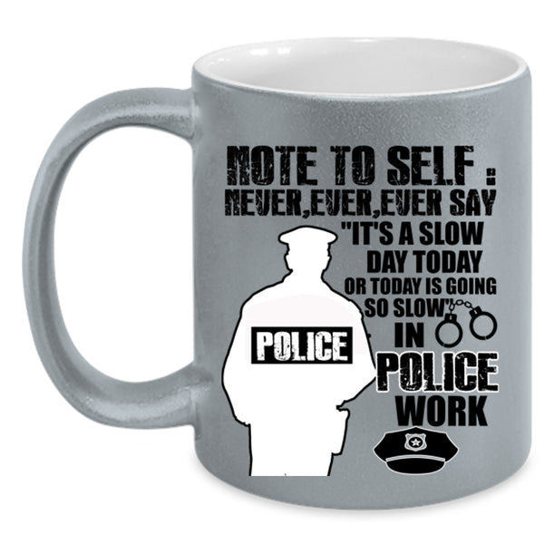Cute Gift For Policeman Coffee Mug, Awesome Police Officer Accent Mug