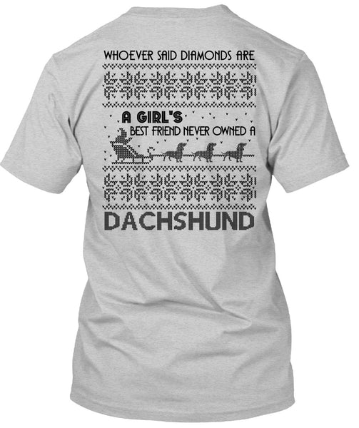 Never Owned A Dachshund T Shirt, I Love My Dog T Shirt