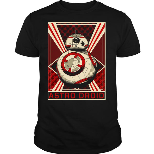 A black t-shirt with the shopify logo