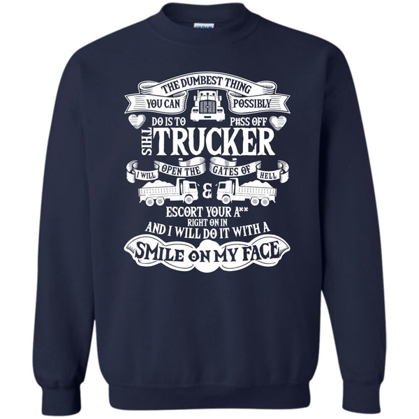 Coolest Trucking T Shirt, I Am A Truck Driver Sweatshirt
