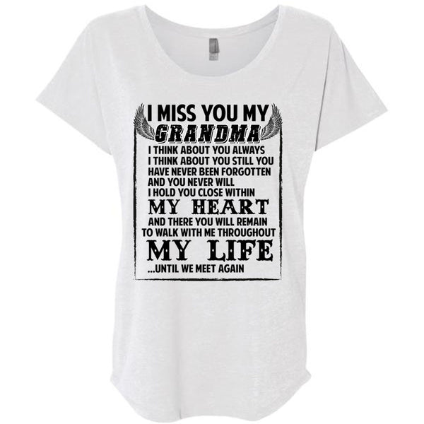 I Miss You My Grandma T Shirt, I Love Nana T Shirt, Awesome T-Shirts