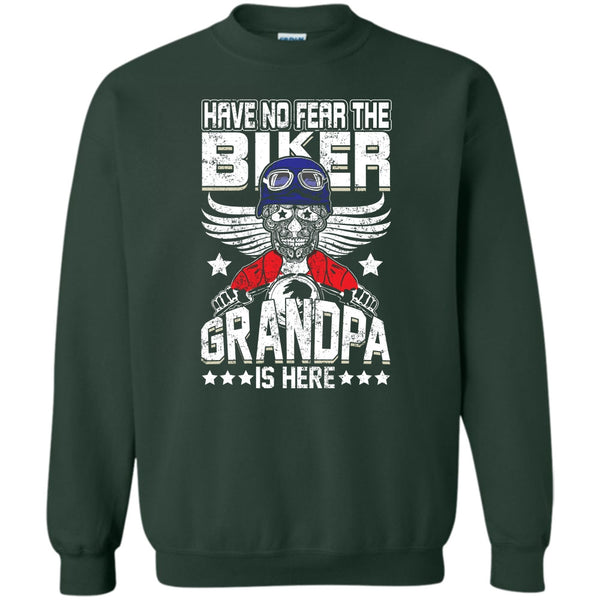 Coolest Biker Grandpa T Shirt, Gift For Grandpa Sweatshirt
