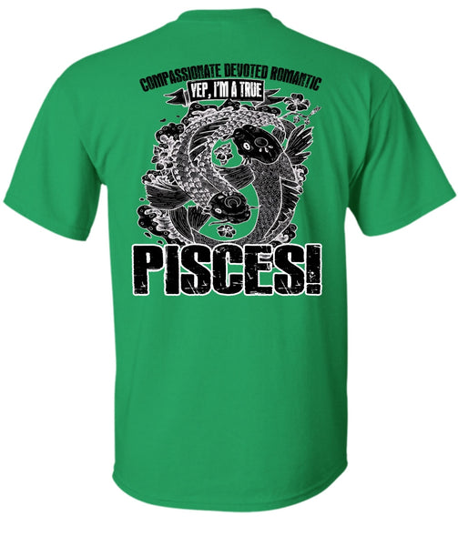 I'm A True Pisces T Shirt, I Love Pisces T Shirt