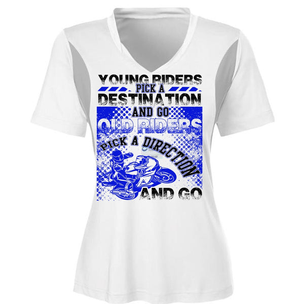 Go Old Riders Pick A Direction T Shirt, I Love Biking T Shirt, Awesome T-Shirts