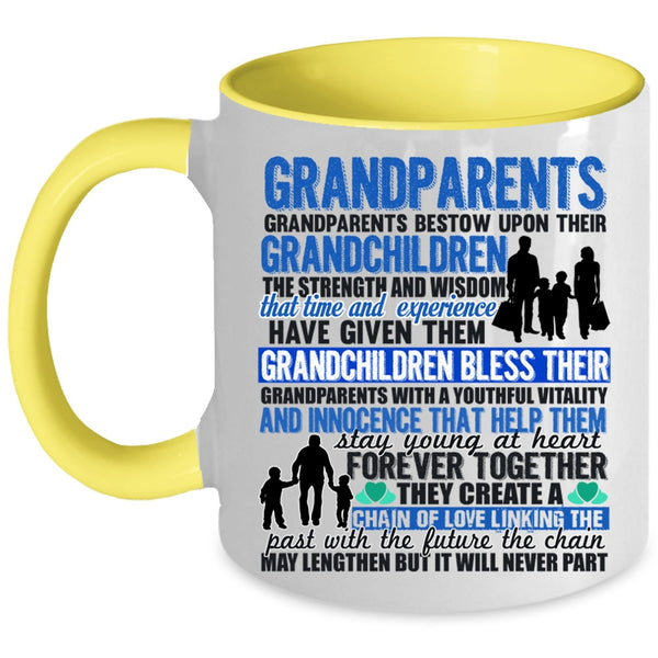Lovely Grandchildren Coffee Mug, Grandparents Accent Mug