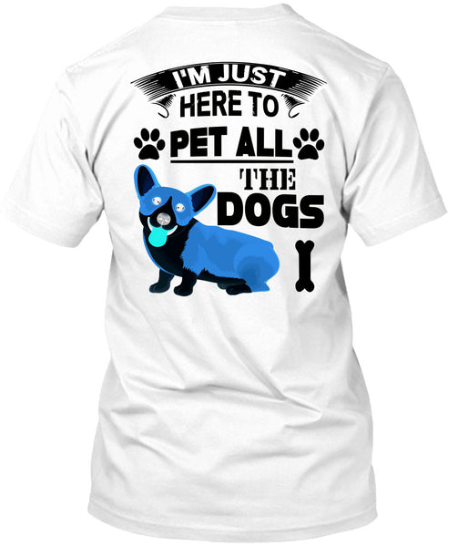 A black t-shirt with the shopify logo