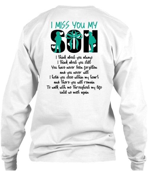 I Miss You Son T Shirt, I Love Son T Shirt