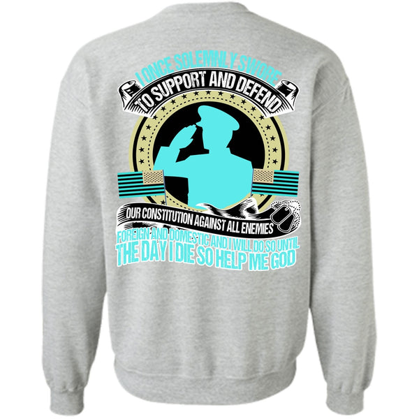 I Love Veteran T Shirt, I Once Solemnly Swore Sweatshirt