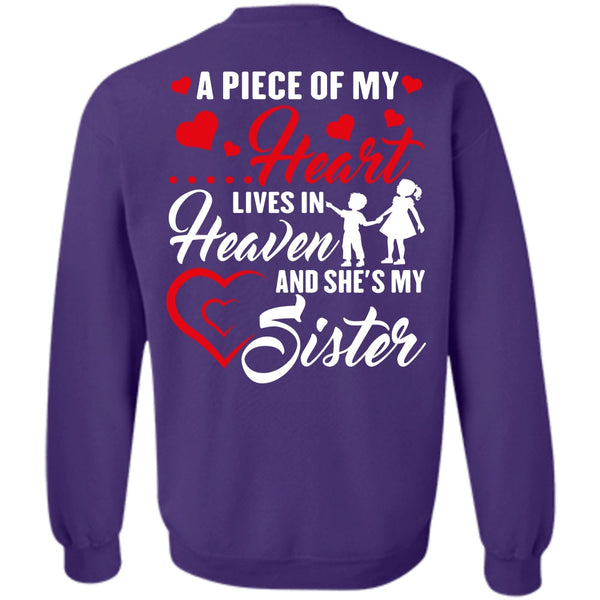 Lives In Heaven T Shirt, I Love Sister Sweatshirt