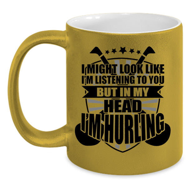 I'm Hurling Coffee Mug, In My Head I'm Hurling Accent Mug