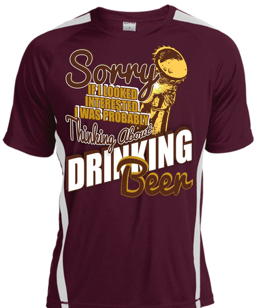 Drinking Beer T Shirt, Being A Drinker T Shirt, Cool Shirt