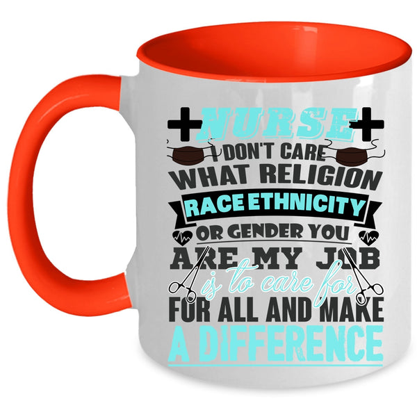 I Love Being A Nurse Coffee Mug, Nurse Accent Mug