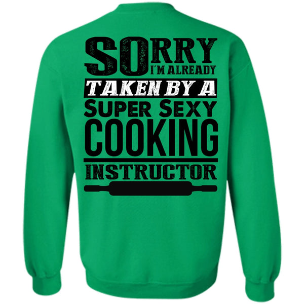 I Love Cooker T Shirt, Cooking Instructor Sweatshirt