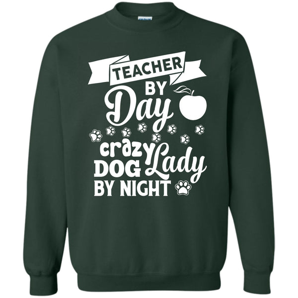 Crazy Dog By Night T Shirt, I'm A Coolest Teacher Sweatshirt