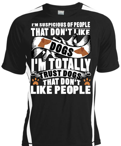 A black t-shirt with the shopify logo