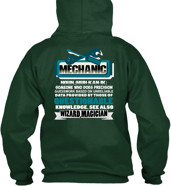Being A Mechanic T Shirt, Wizard Magician T Shirt
