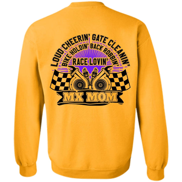 Being A Biker T Shirt, Race Loving MX Mom Sweatshirt