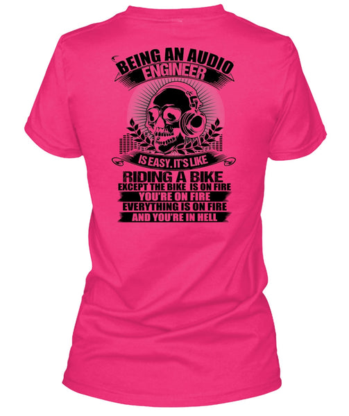Being An Audio Engineer T Shirt, I Love Music T Shirt